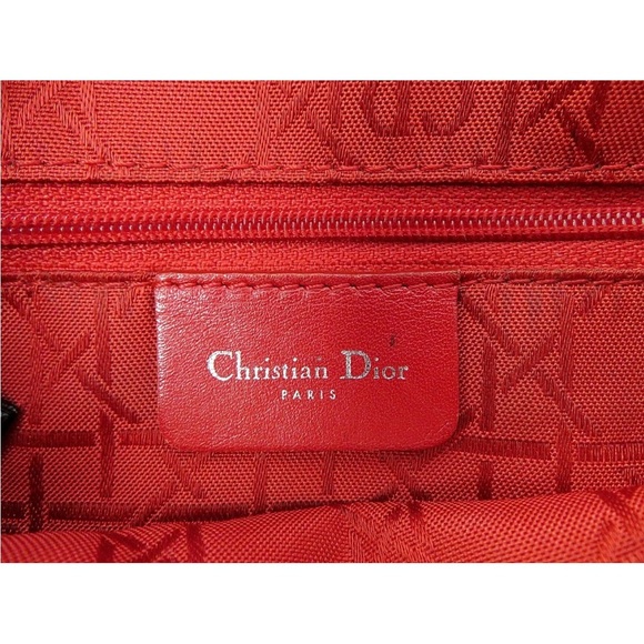 Dior Black Quilted Tote with Silver Accents - Picture 13 of 14